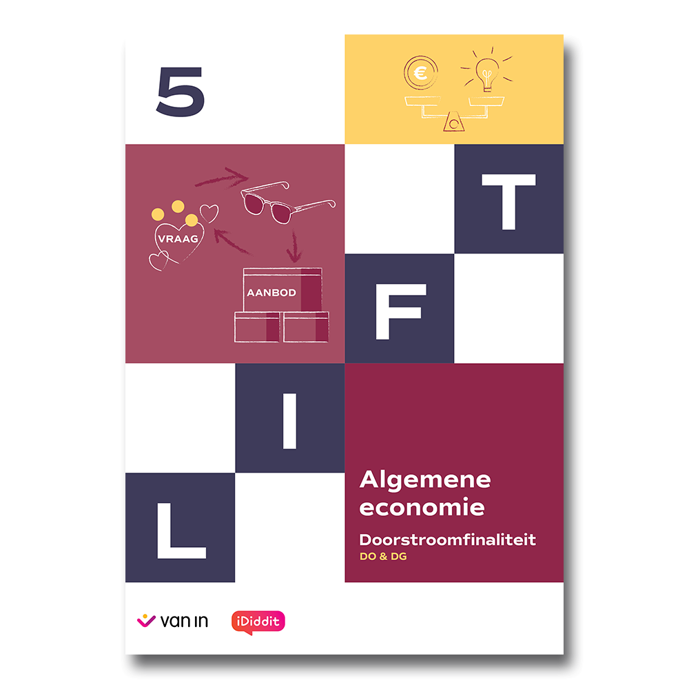 Lift 5 D - Algemene economie - leerwerkboek