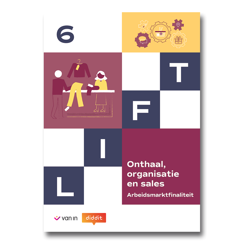 Lift 6 A - onthaal organisatie & sales leerwerkboek