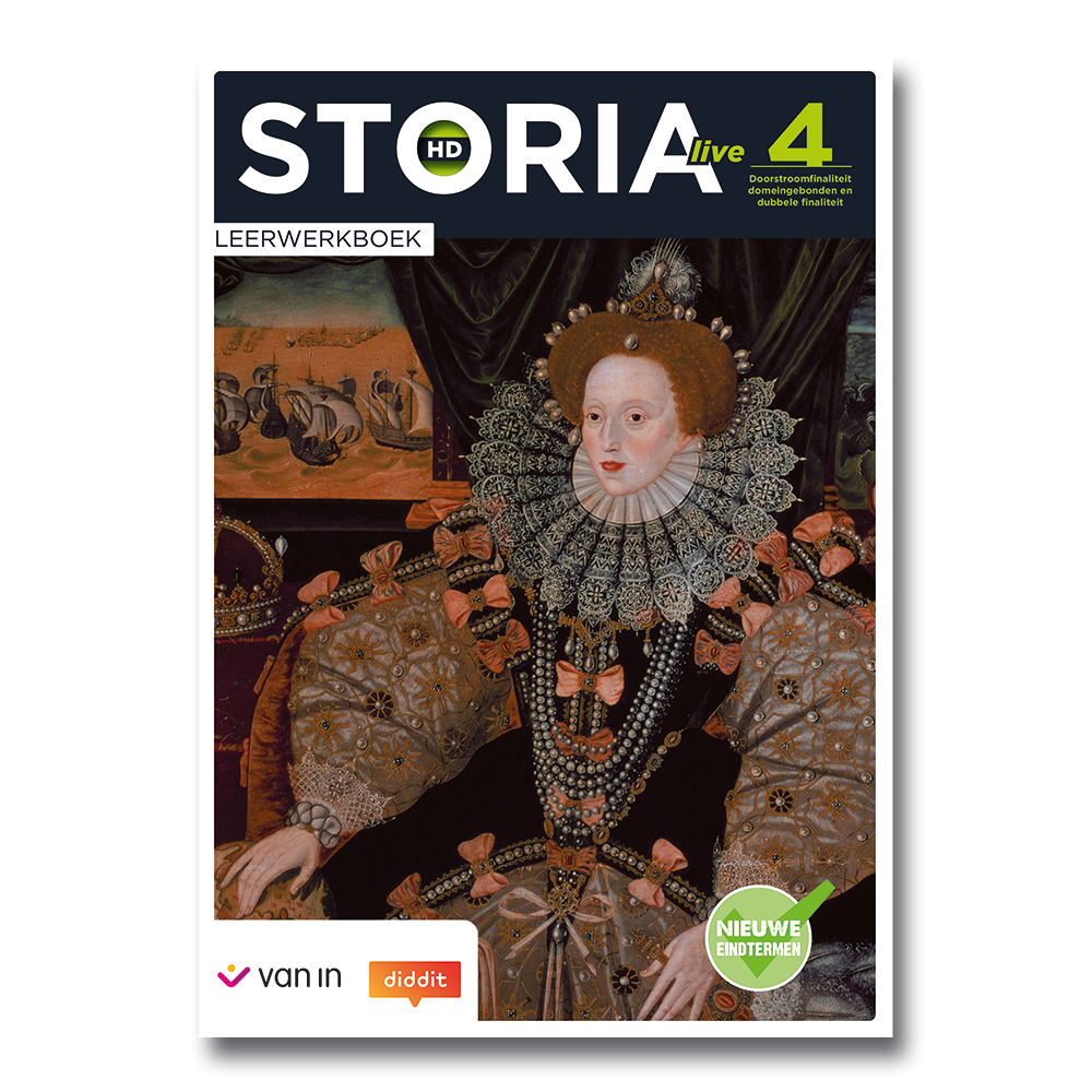 Storia HD live 4 D DG en D/A (1u) - leerwerkboek (editie 2024)