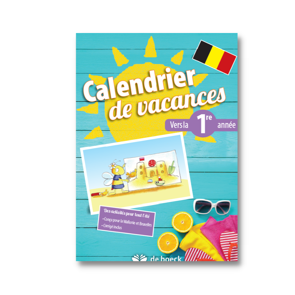 Calendrier de vacances. Vers la 1re