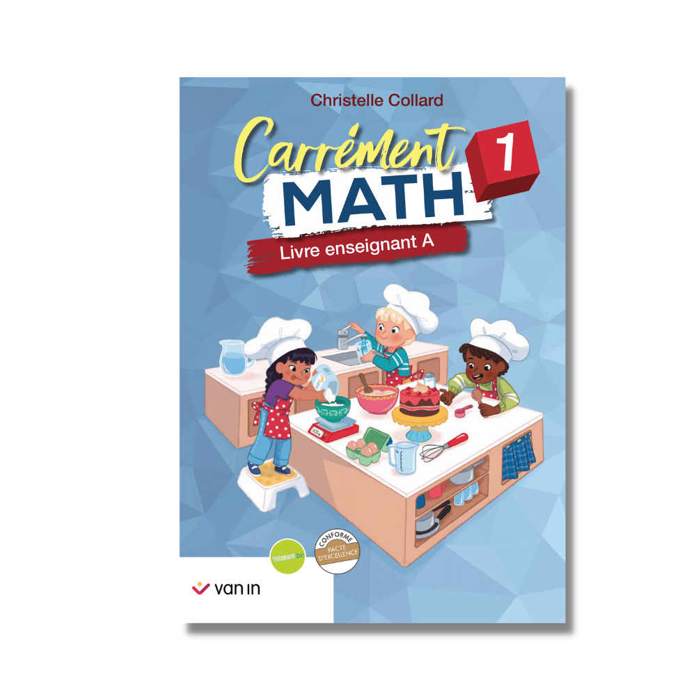 Carrément Math 1 livre de l'enseignant A (Pacte)