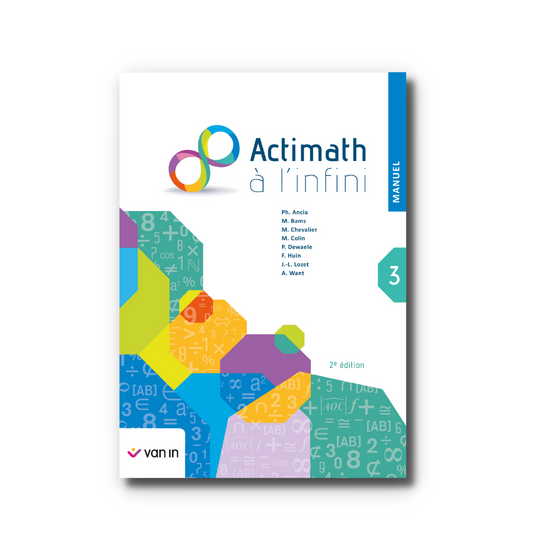 Actimath à l'infini 3 - manuel (2e édition)