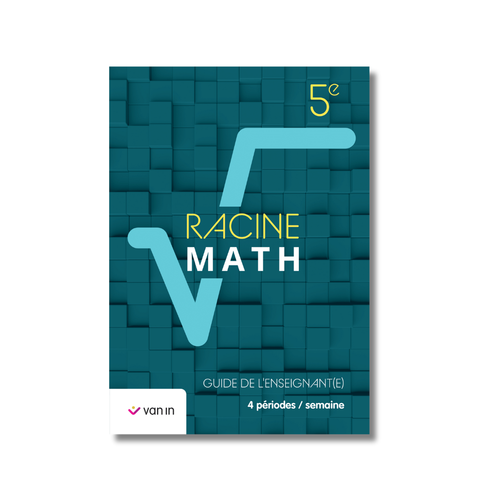 Racine Math 5 (4h) - guide pédagogique