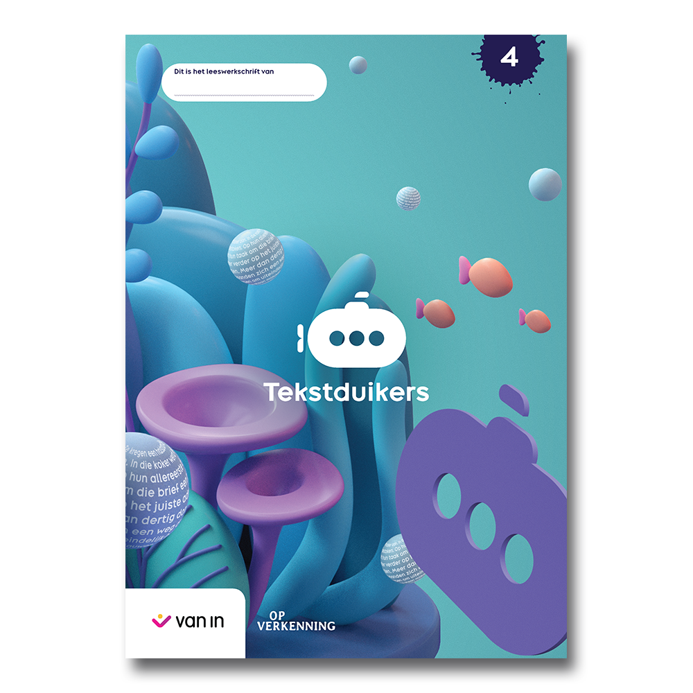Tekstduikers 4 - leerwerkboek