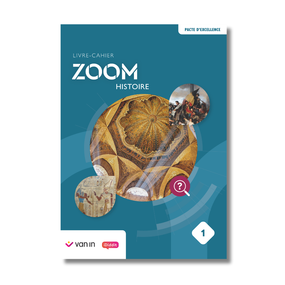 Zoom Histoire 1 (Pacte) - livre cahier