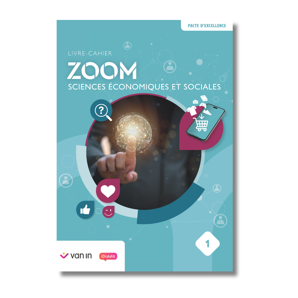 Zoom Socioéco 1 (Pacte) - livre cahier