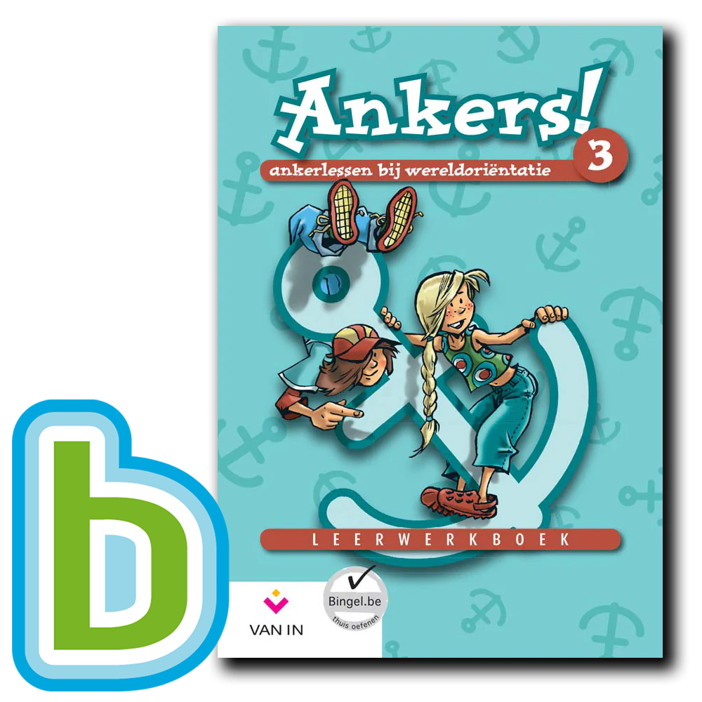 Ankers! 3 - pakket leerwerkboek + Bingel Plus