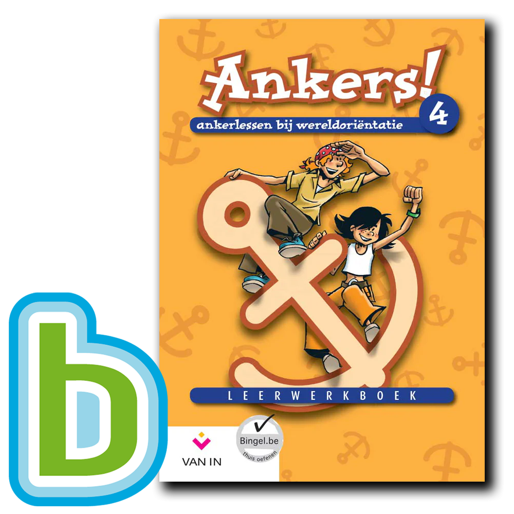 Ankers! 4 - pakket leerwerkboek + Bingel Plus