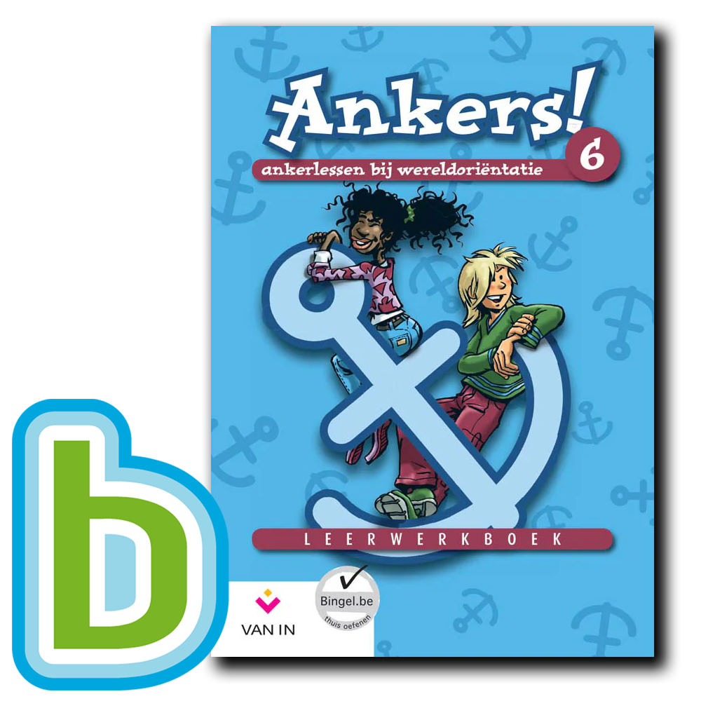 Ankers! 6 - pakket leerwerkboek + Bingel Plus