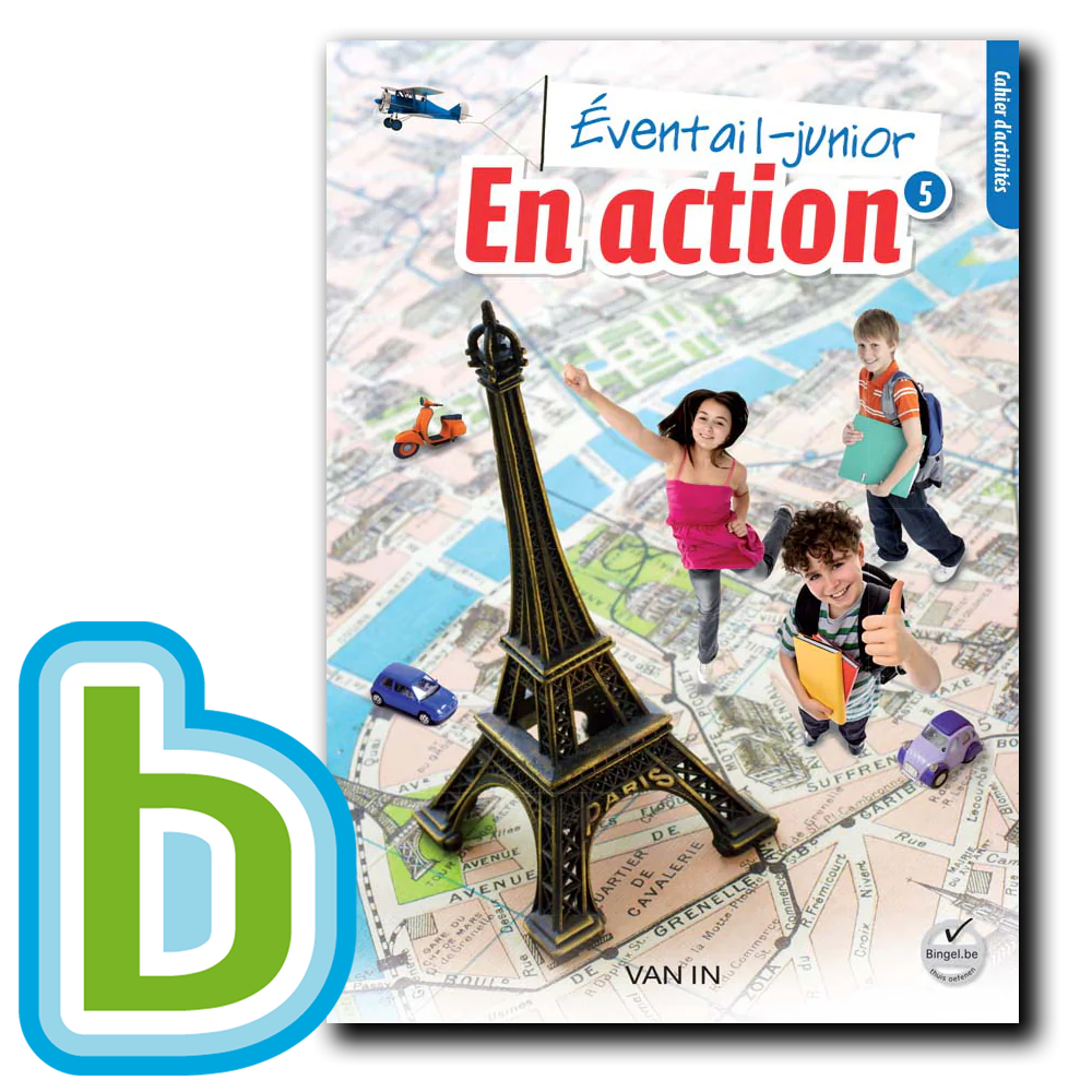 Eventail Junior En action 5 - pakket cahier + Bingel Plus
