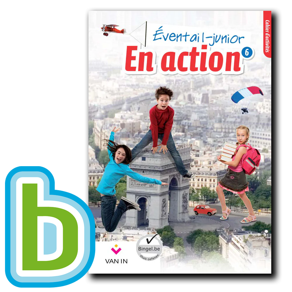 Eventail Junior En action 6 - pakket cahier + Bingel Plus