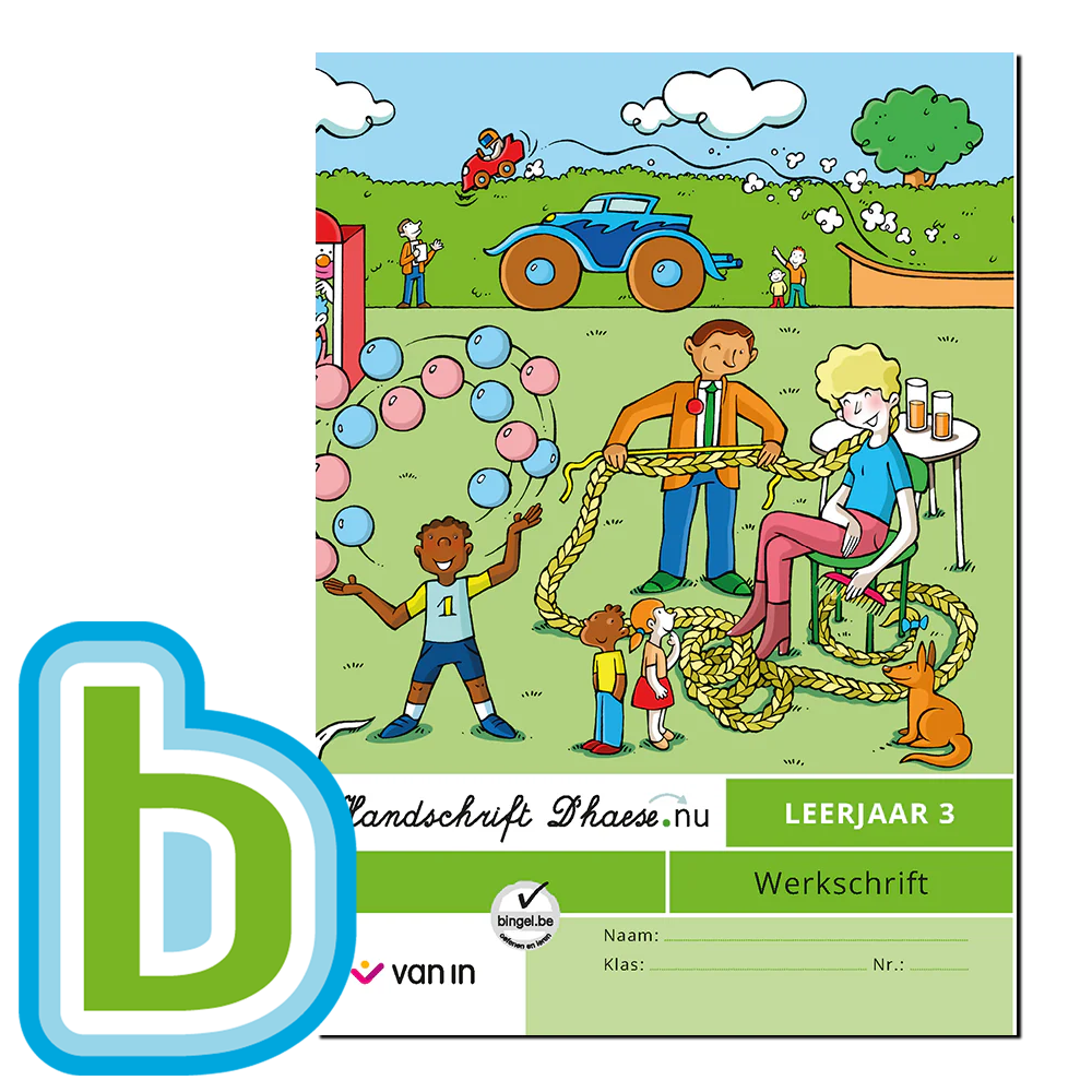 Handschrift D'haese.nu 3 - pakket: werkschrift + Bingel Plus