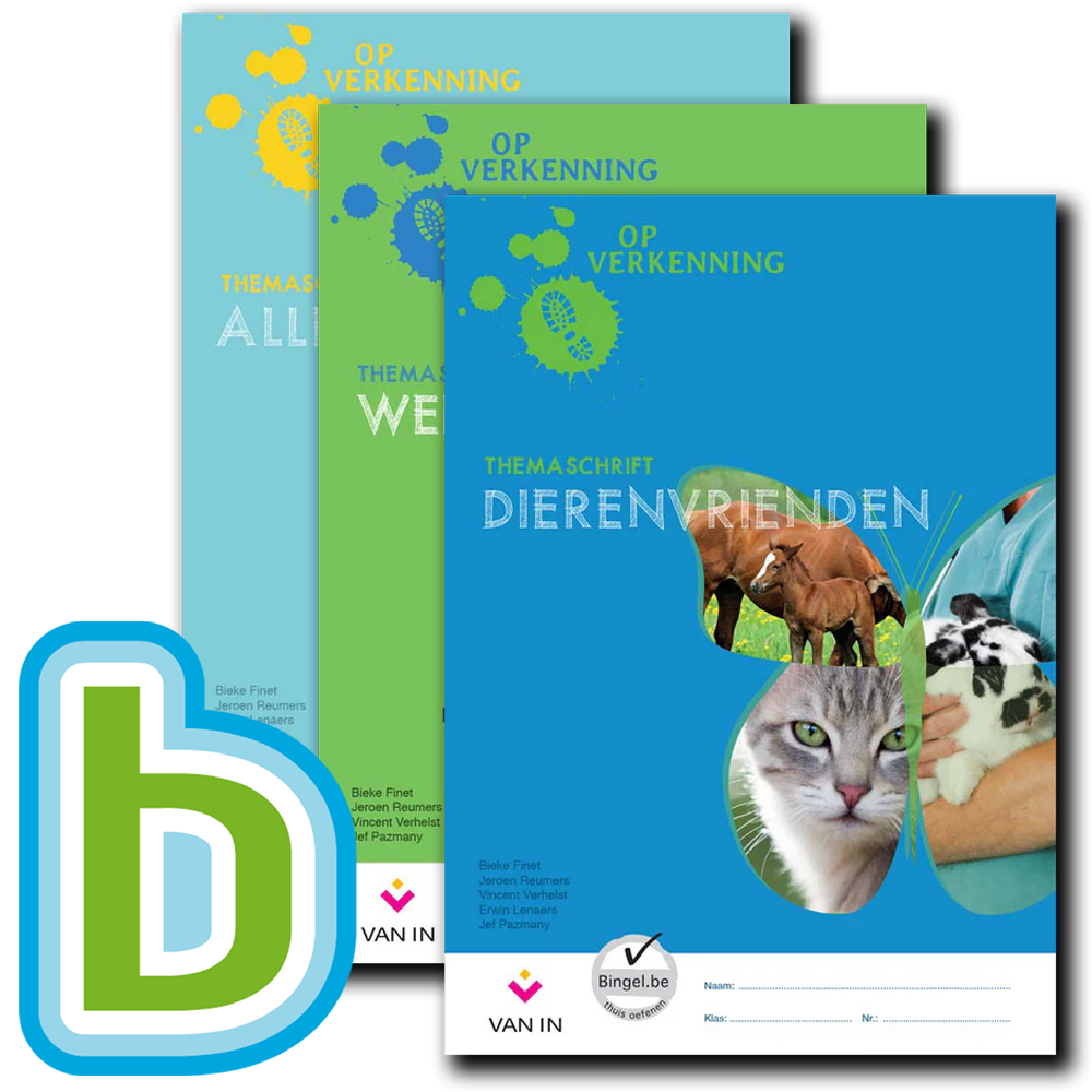 Op verkenning 1 - pakket: 10 themaschriften + Bingel Plus