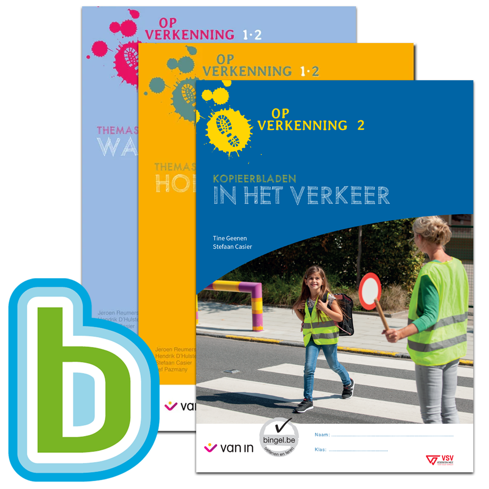 Op verkenning 2 - pakket 10 themaschriften + verkeer + Bingel Plus