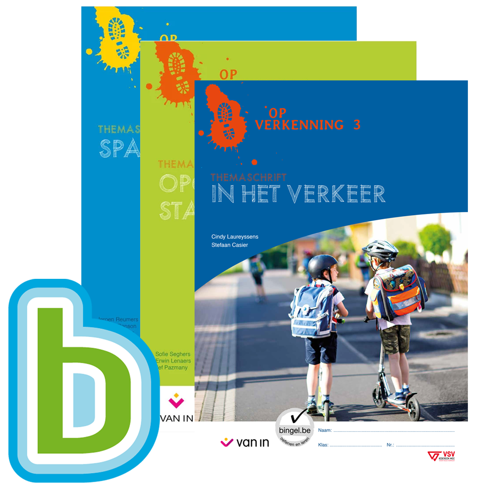 Op verkenning 3 - pakket 8 themaschr.+curs.lws+verkeer+Bingel Plus