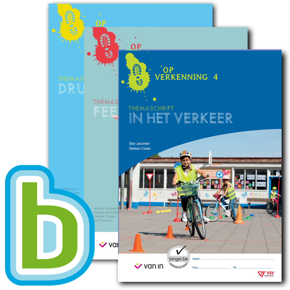 Op verkenning 4 - pakket 8 themaschr.+curs.lws+verkeer+Bingel Plus