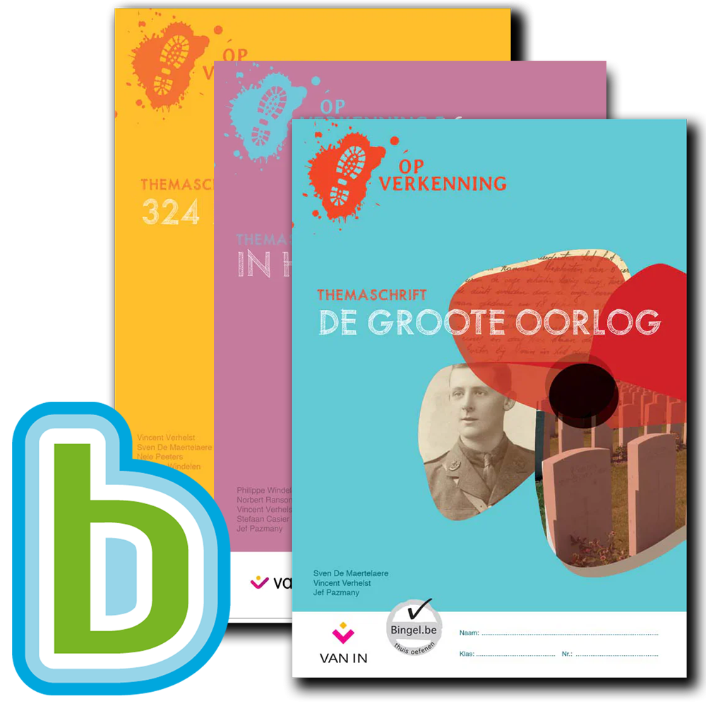 Op verkenning 5 - pakket 8 themaschriften + curs.lws + Bingel Plus