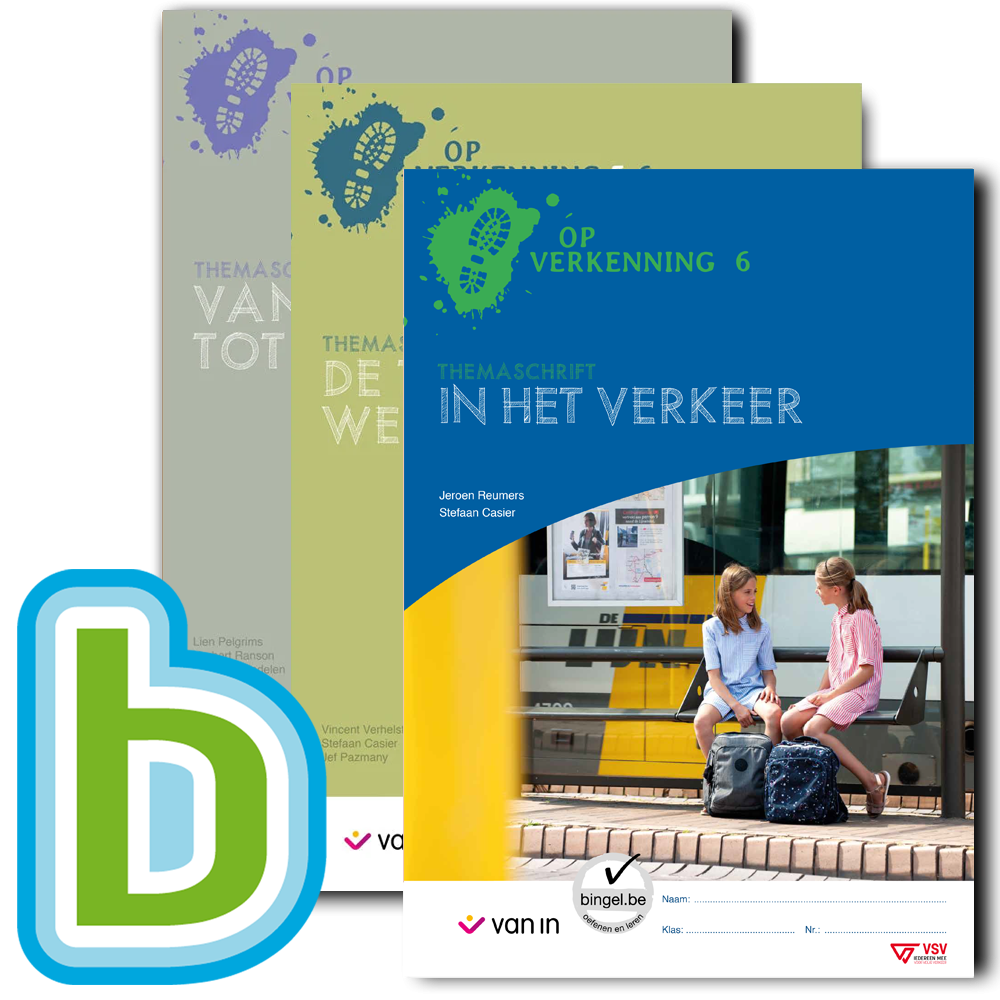 Op verkenning 6 - pakket 8 themaschr.+curs.lws+verkeer+Bingel Plus