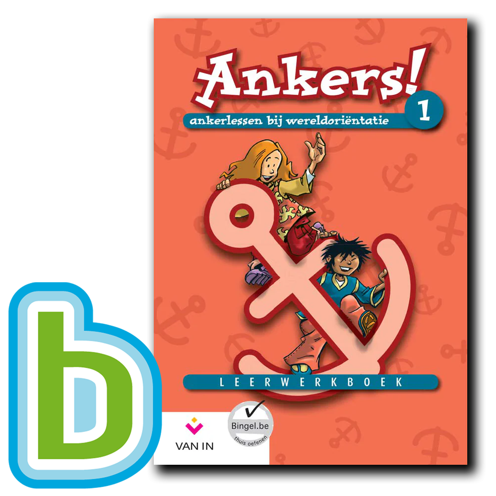 Ankers! 1 - pakket leerwerkboek + Bingel Plus