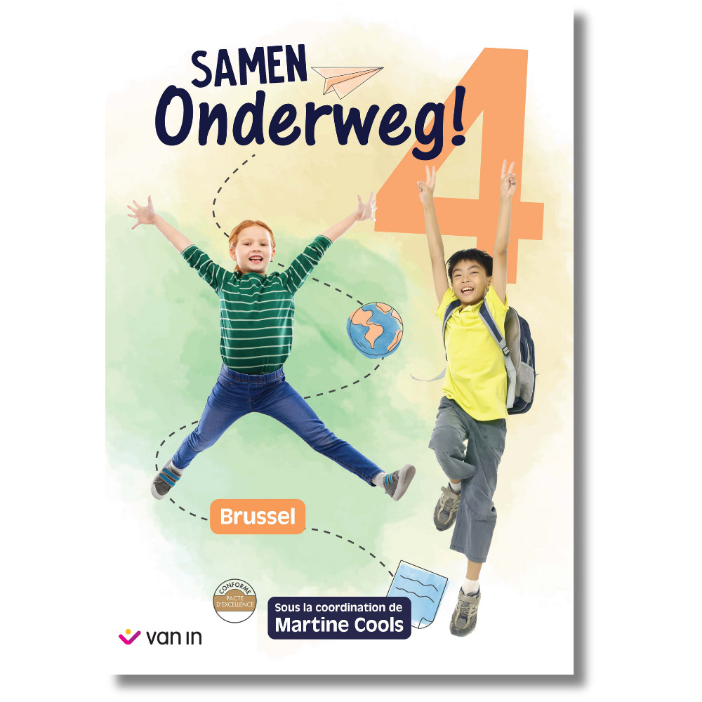 Samen Onderweg ! 4 livre-cahier Bruxelles (pacte)