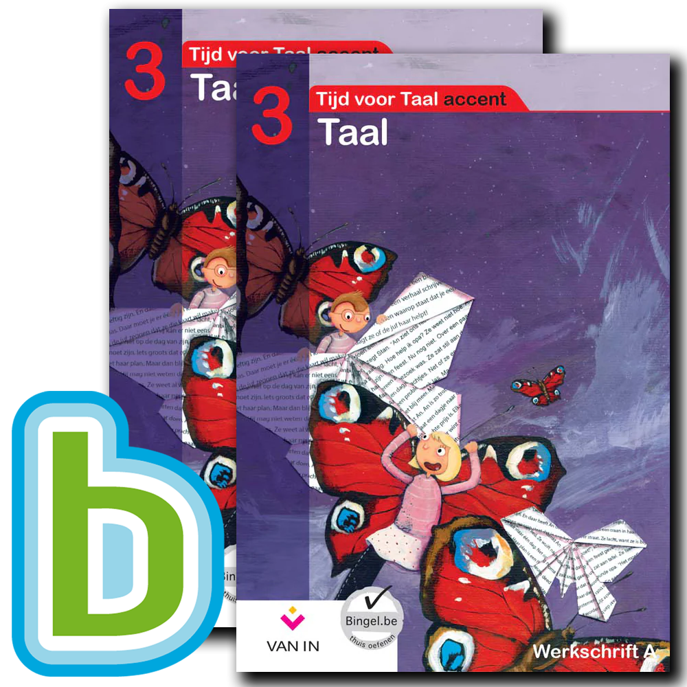 TvT accent - Taal 3 - standaardpakket werkschrift Taal A-B+Bingel Max