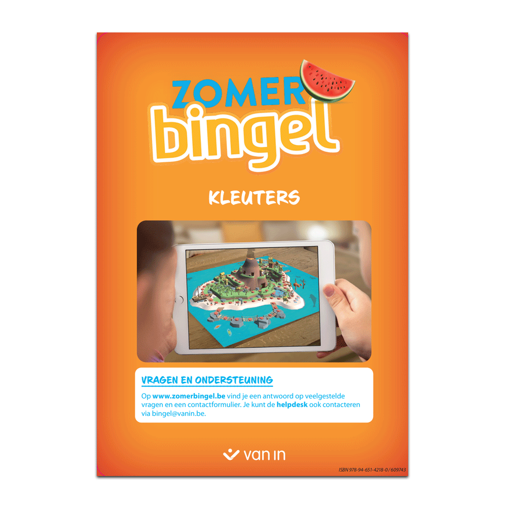 Zomerbingel 2025 vakantiepakket oudste kleuters