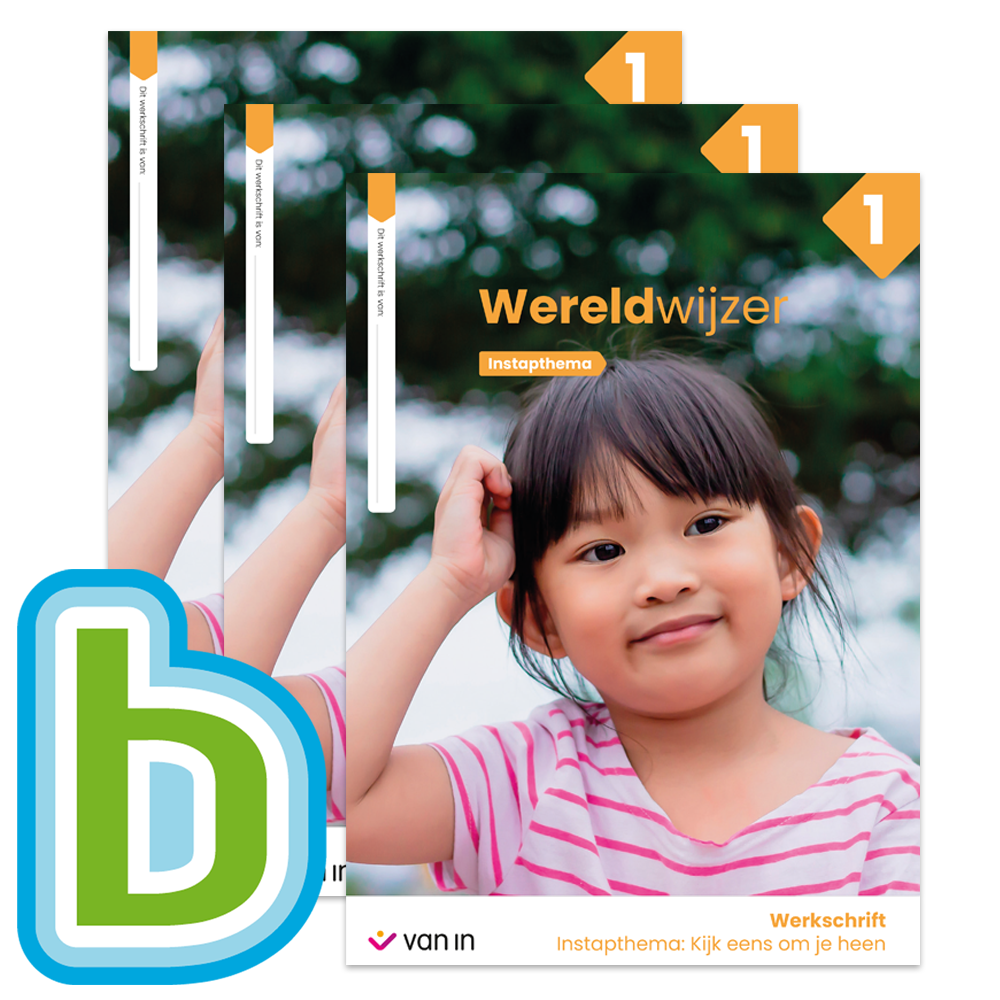 Wereldwijzer 1 - pakket: 7 themaschriften + Bingel