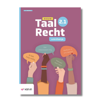 Nieuw TaalRecht 2.1 schriftelijk - leerwerkboek