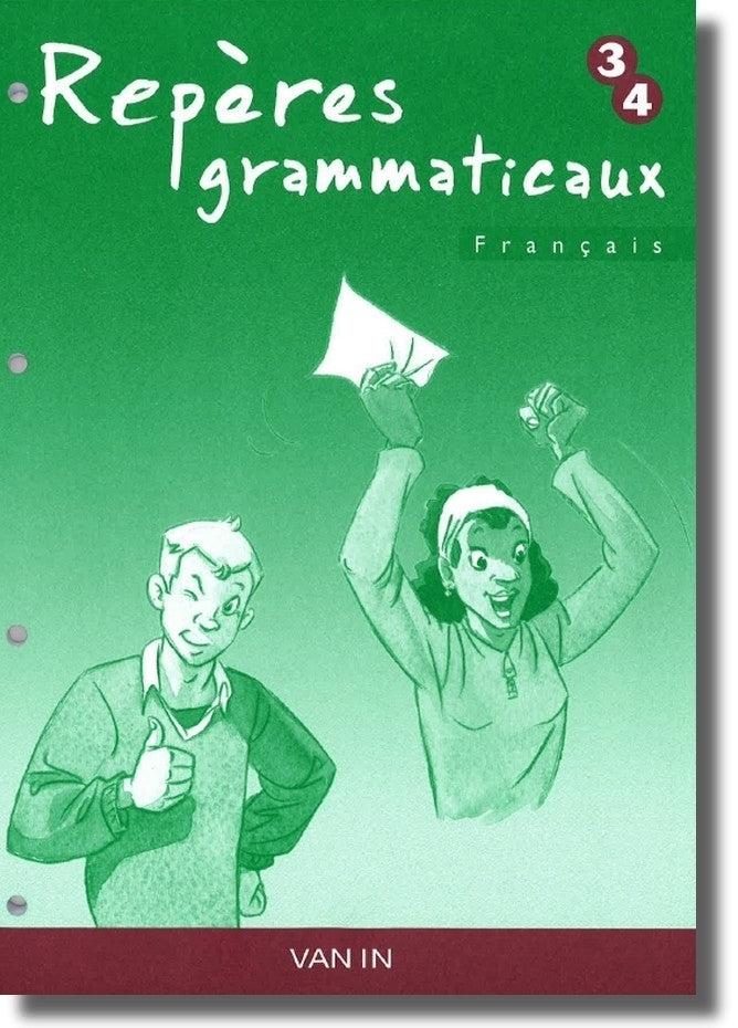 Repérages - Repères grammaticaux 3-4 - Cahier