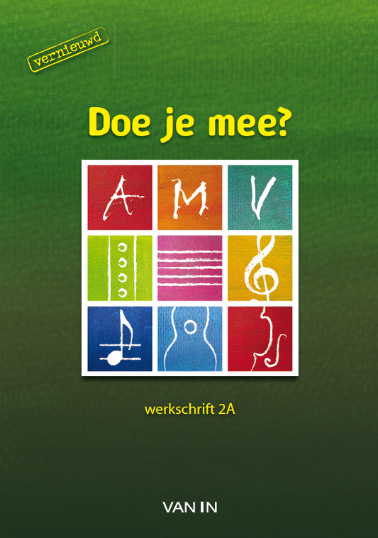 Doe je mee AMV ? vernieuwd 2 - werkschrift a,b inclusief cd