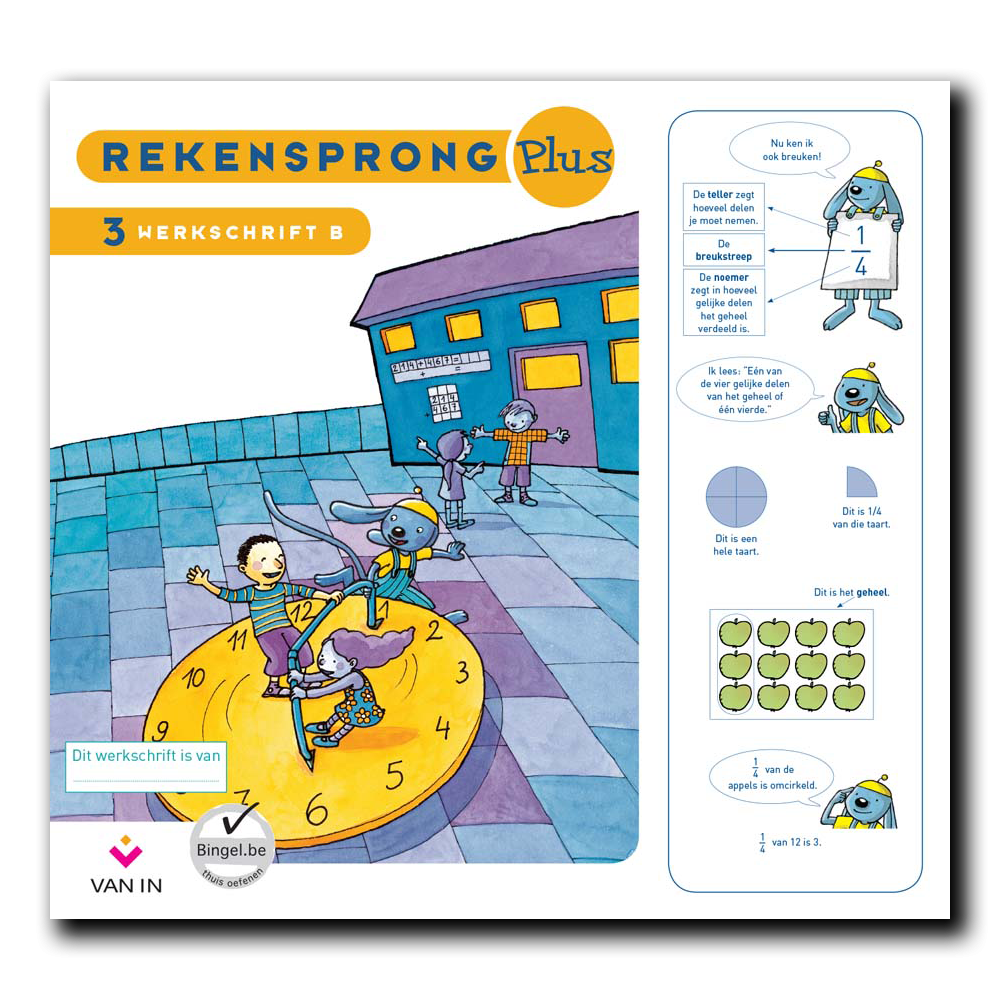 Rekensprong Plus 3 B - werkschrift