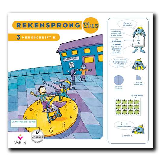 Rekensprong Plus 3 B - werkschrift