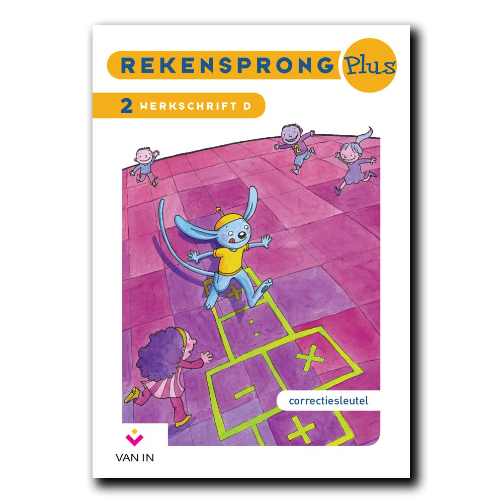 Rekensprong Plus 2 D - correctiesleutel werkschrift