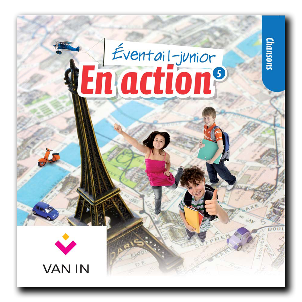 Eventail Junior En action 5 - Audio-cd met chansons (2 cd's)