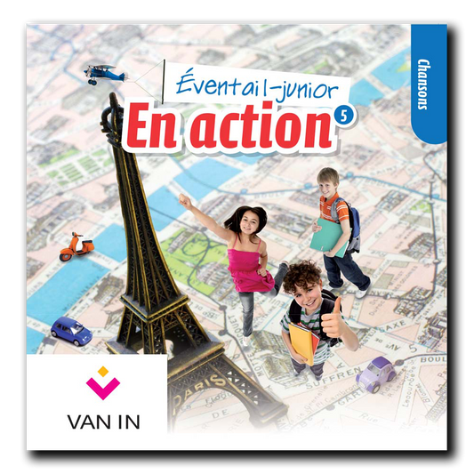 Eventail Junior En action 5 - Audio-cd met chansons (2 cd's)