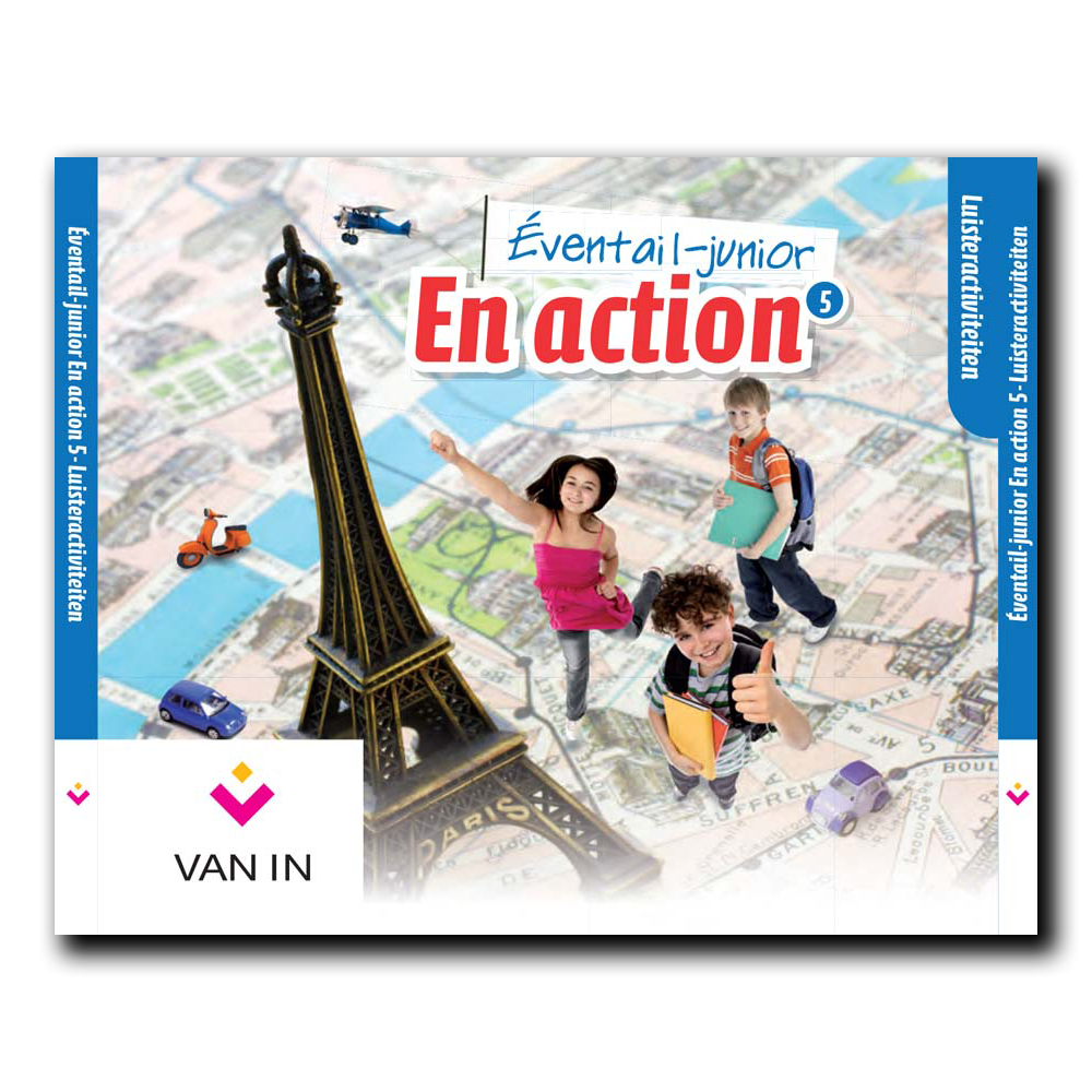 Eventail Junior En action 5 - Audio-cd met luisterteksten (3 cd's)