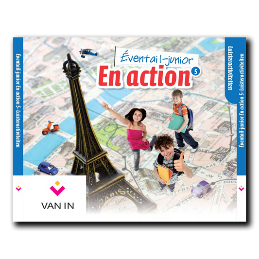 Eventail Junior En action 5 - Audio-cd met luisterteksten (3 cd's)