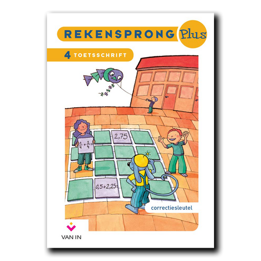 Rekensprong Plus 4 - Toetsschrift Sleutel