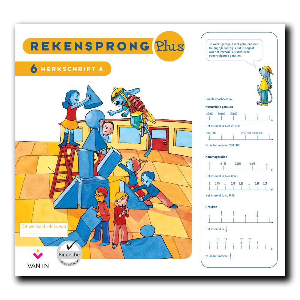 Rekensprong Plus 6 A - werkschrift