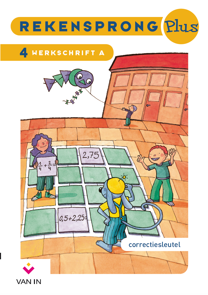 Rekensprong Plus 4 A - correctiesleutel werkschrift