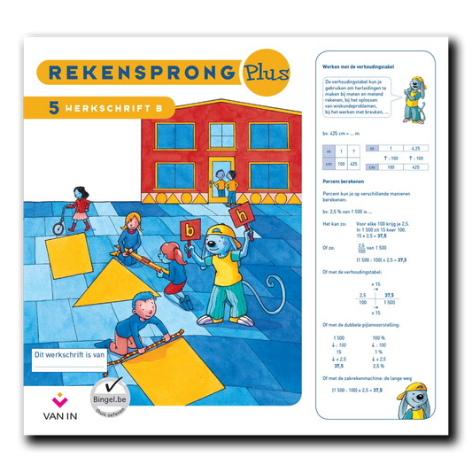 Rekensprong Plus 5 B - werkschrift