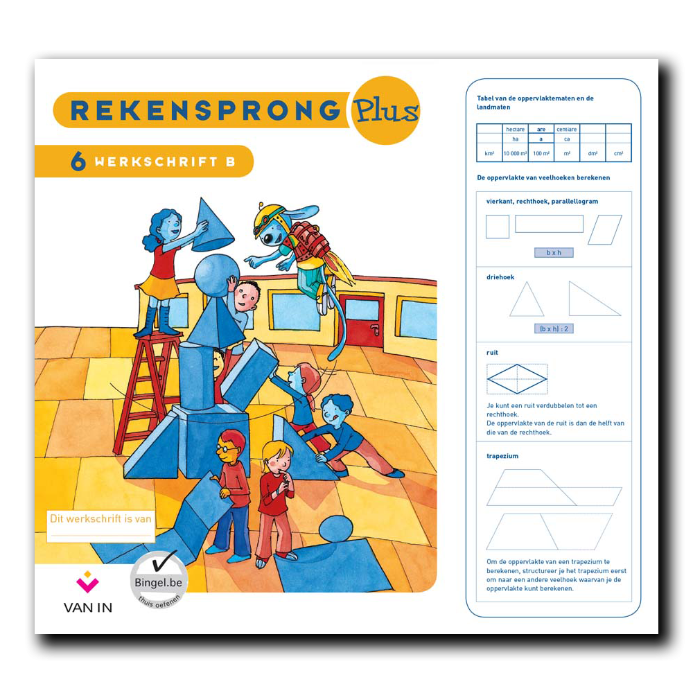 Rekensprong Plus 6 B - werkschrift