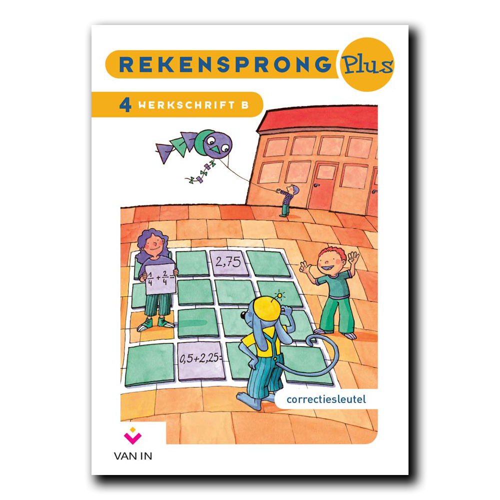 Rekensprong Plus 4 B - correctiesleutel werkschrift