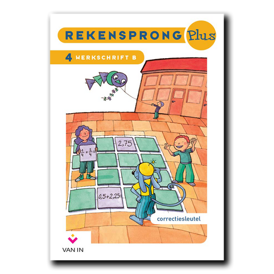 Rekensprong Plus 4 B - correctiesleutel werkschrift