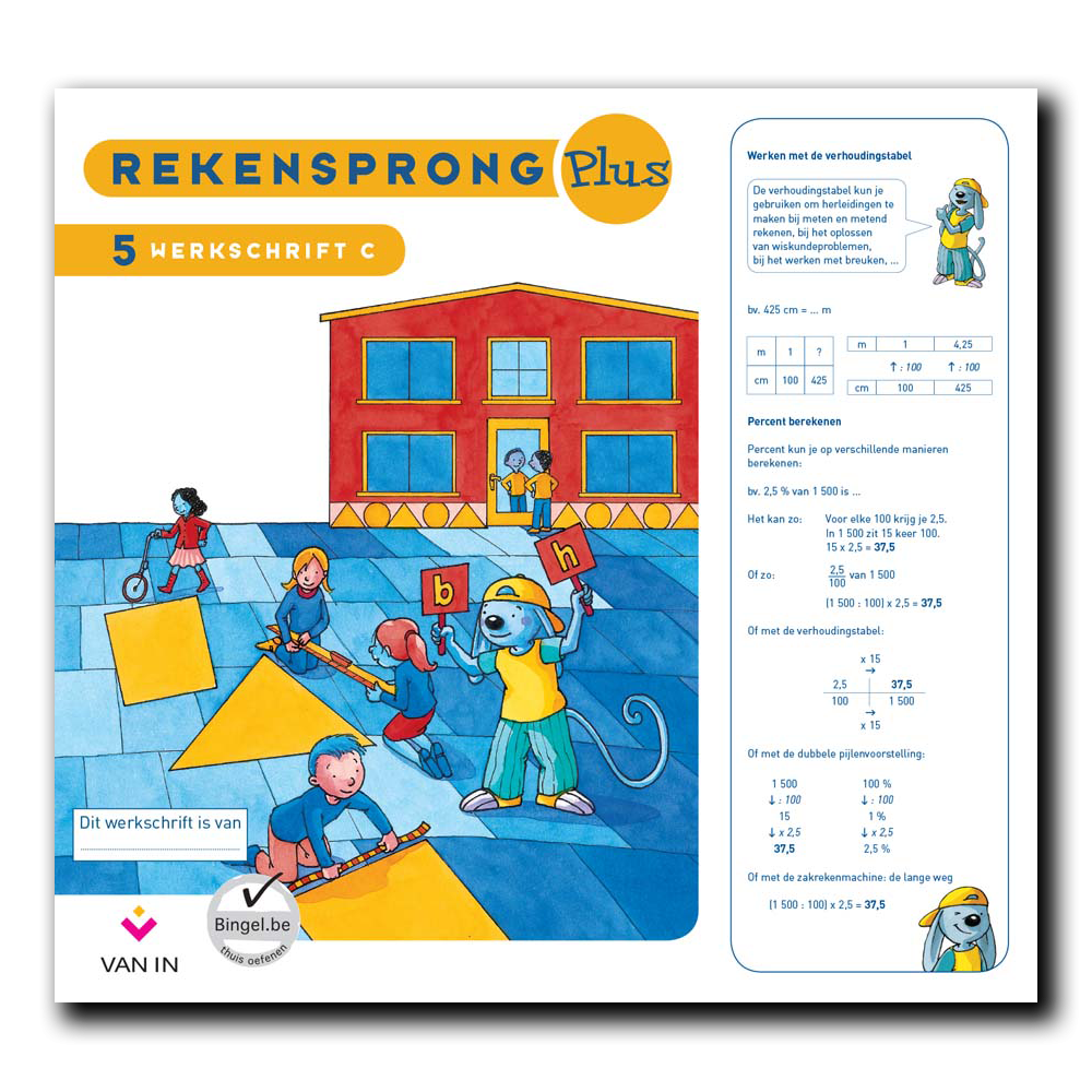 Rekensprong Plus 5 C - werkschrift