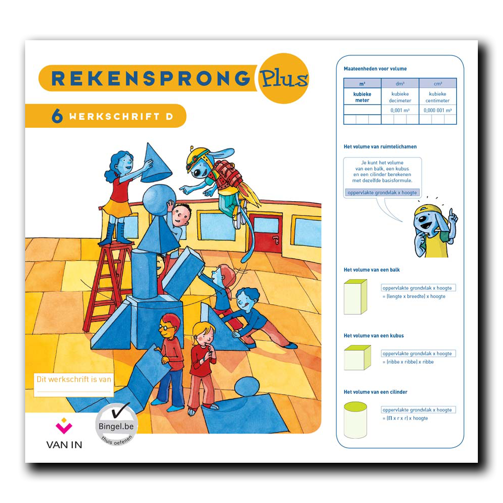 Rekensprong Plus 6 D - werkschrift