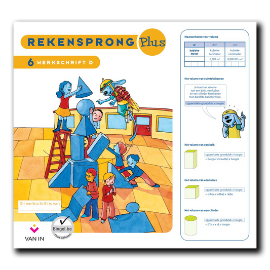 Rekensprong Plus 6 D - werkschrift