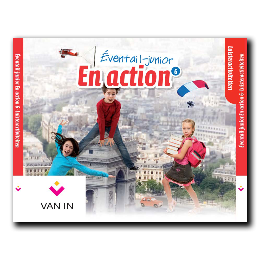 Eventail Junior En action 6 - Audio-cd met luisterteksten (3 cd's)