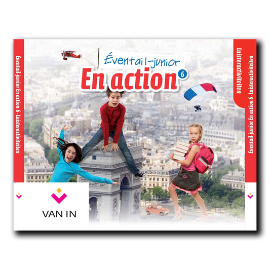 Eventail Junior En action 6 - Audio-cd met luisterteksten (3 cd's)