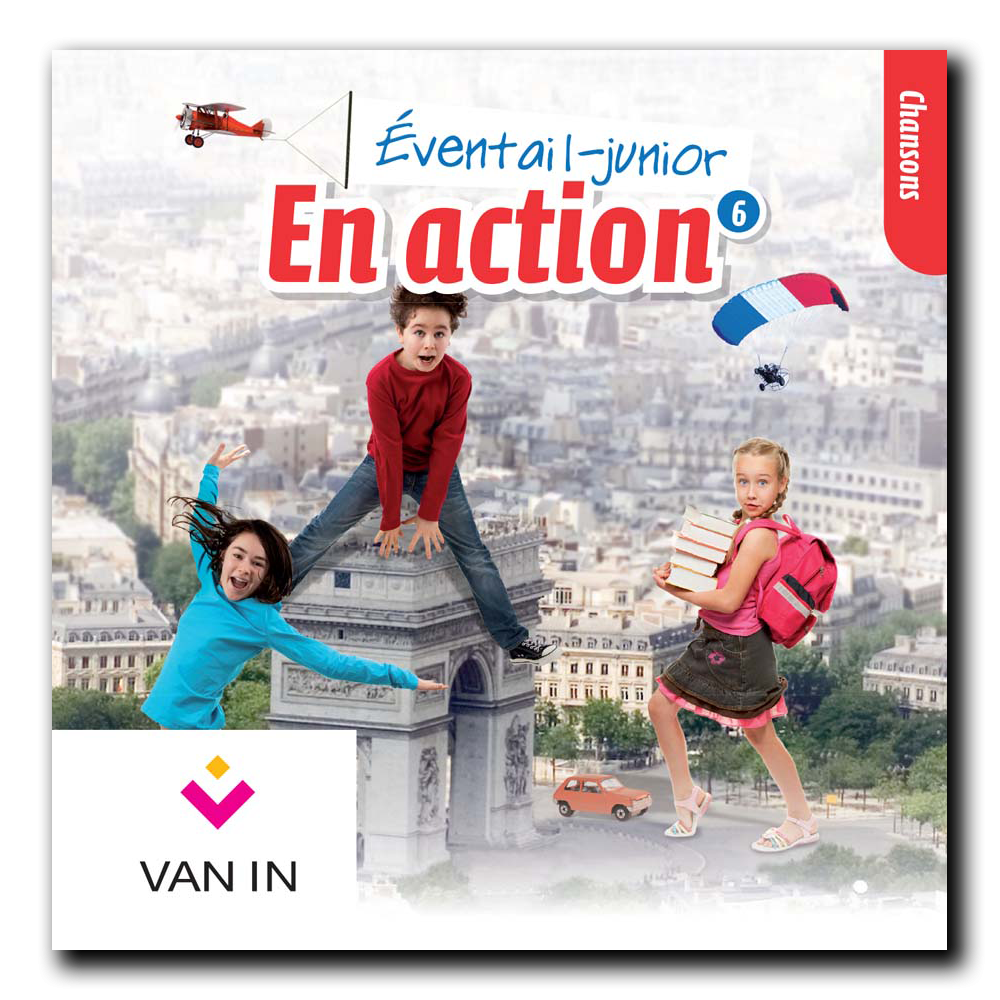 Eventail Junior En action 6 - Audio-cd met chansons (2 cd's)